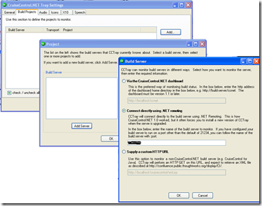 Development Notes: Setting up local developers with CCTray